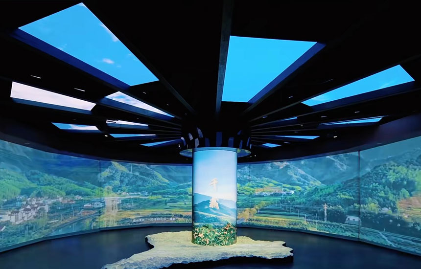 环幕投影展厅设计