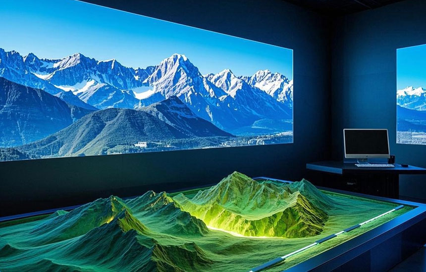 三维数字沙盘制作