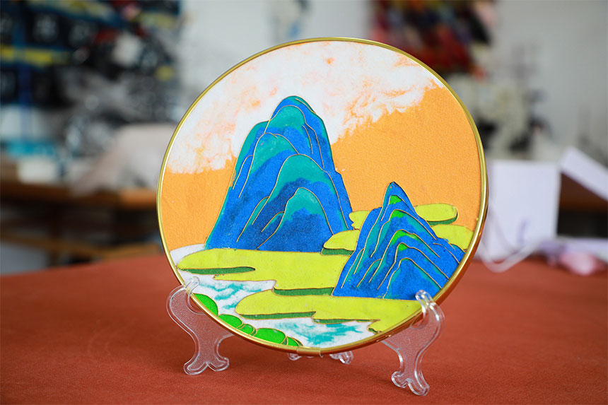 流沙画