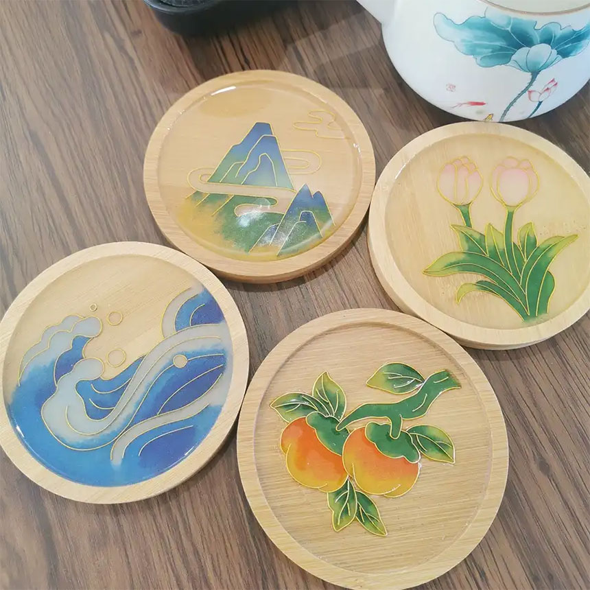 掐丝画