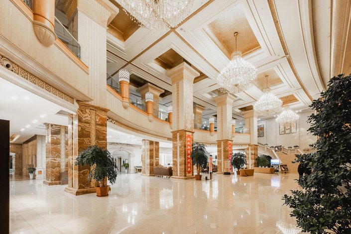 宝鸡万福国际酒店大厅