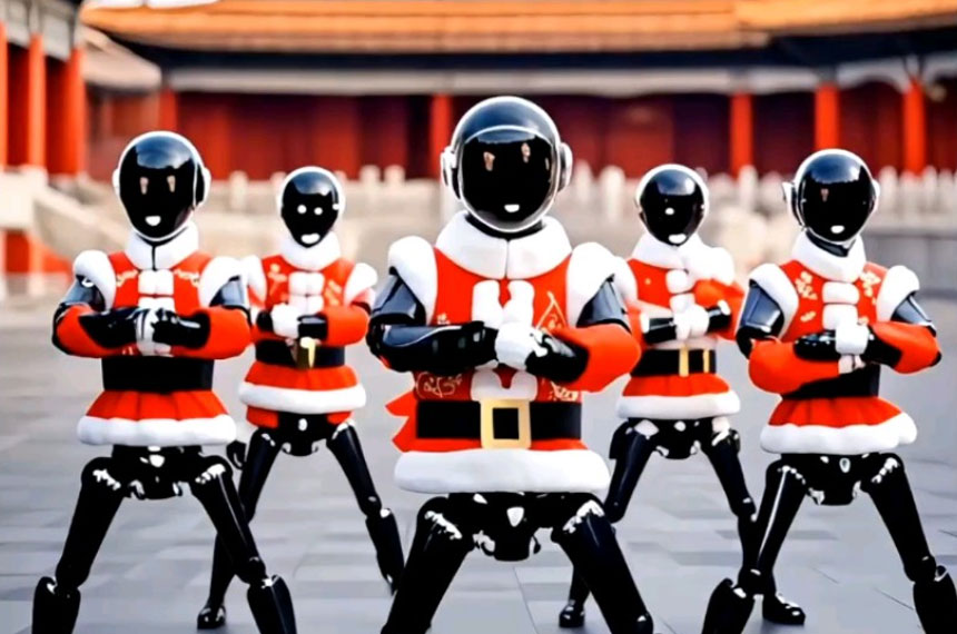 西安活动机器人表演