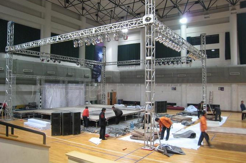 西安舞台桁架搭建团队