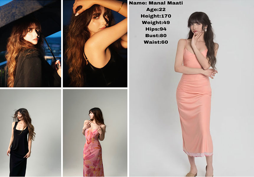 西安高端外籍模特Manal Maati