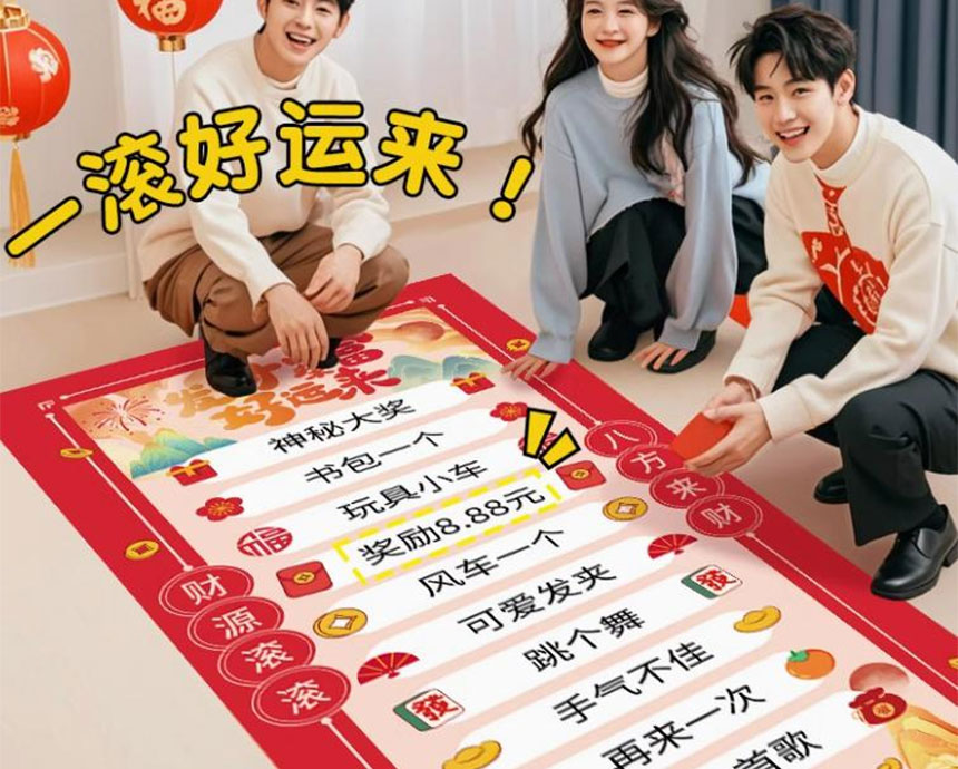 年会滚滚乐创意游戏