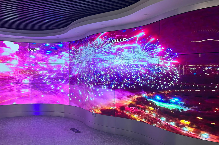 西安柔性屏租赁